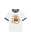 Áo Thun Ringer Relaxed Fit Sweet Pastry And Puppy Duck