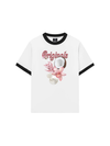 Áo Thun Ringer Relaxed Fit Summer Vibes Pink Girl Beachy