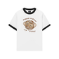 Áo Thun Ringer Relaxed Fit Sweet Pastry Meow Meow Bead