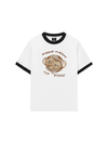 Áo Thun Ringer Relaxed Fit Sweet Pastry Meow Meow Bead