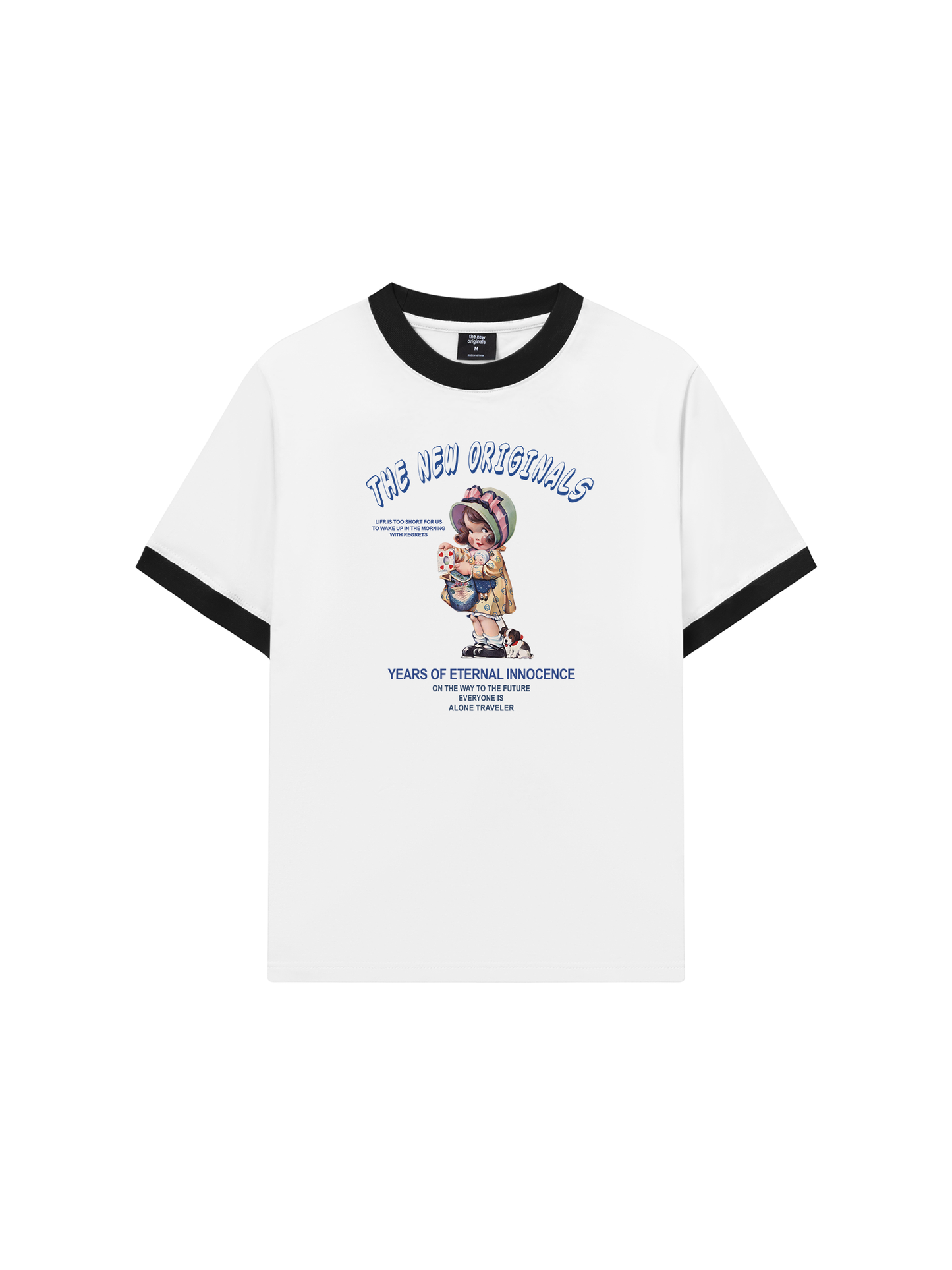 Áo Thun Ringer Relaxed Fit Year of enternal innocence