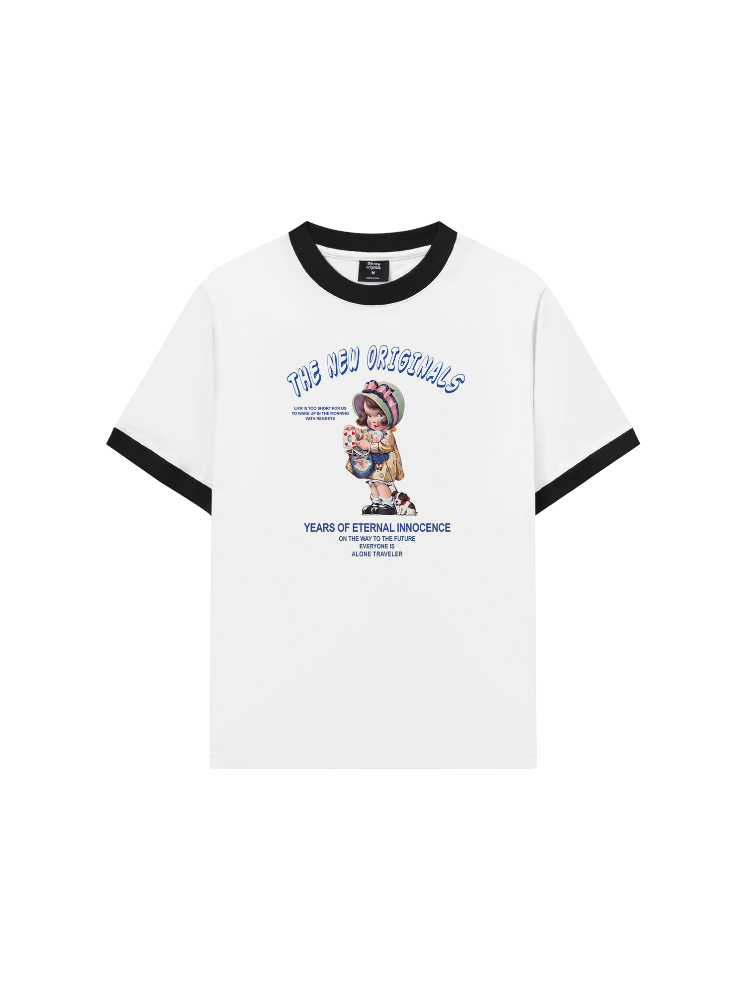 Áo Thun Ringer Relaxed Fit Year of enternal innocence