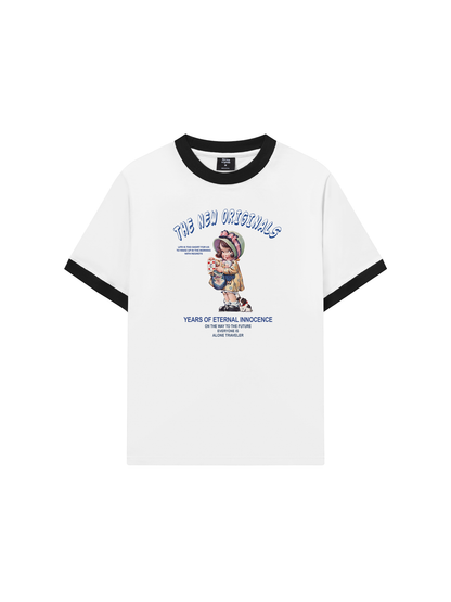 Áo Thun Ringer Relaxed Fit Year of enternal innocence