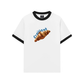 Áo Thun Ringer Relaxed Fit Sweet Patry Croissant