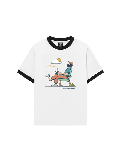Áo Thun Ringer Relaxed Fit Let_s breathe