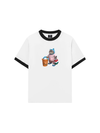 Áo Thun Ringer Relaxed Fit Animal Mood Mommy Meow