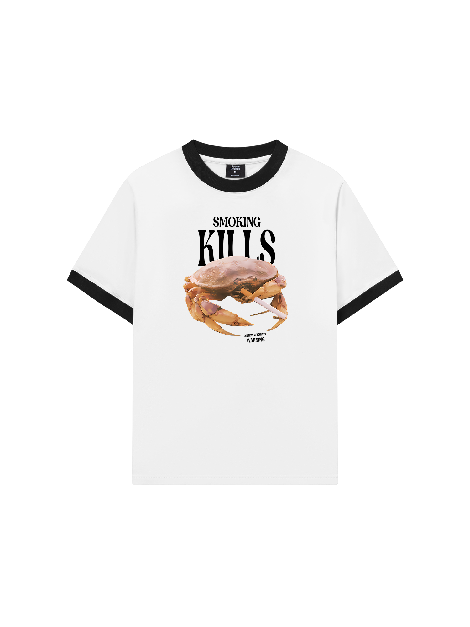 Áo Thun Ringer Relaxed Fit Ocean Smoking Kills
