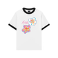 Áo Thun Ringer Relaxed Fit Summer Vibes Malibu Floral