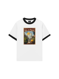 Áo Thun Ringer Relaxed Fit Fresh Gin And Tonic