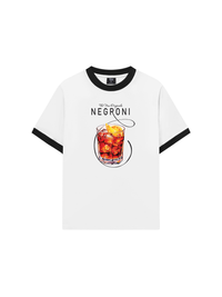 Áo Thun Ringer Relaxed Fit negroni