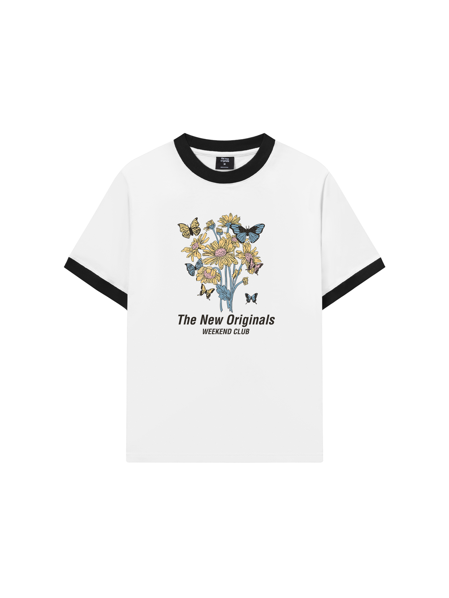Áo Thun Ringer Relaxed Fit Tropical Weekend Club