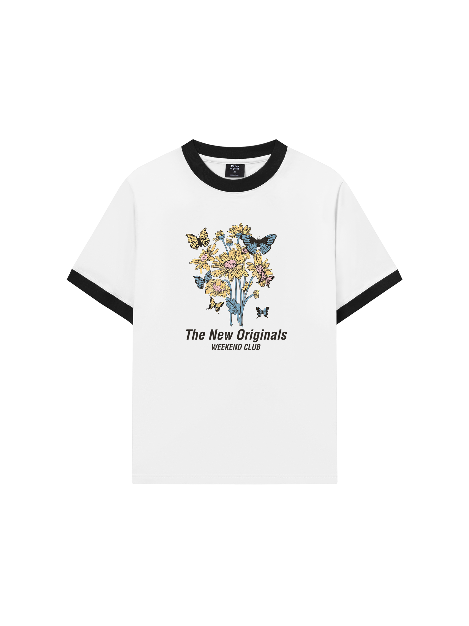 Áo Thun Ringer Relaxed Fit Tropical Weekend Club