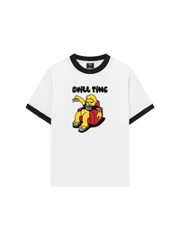 Áo Thun Ringer Relaxed Fit Weekend Chill Time