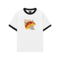 Áo Thun Ringer Relaxed Fit Croissant