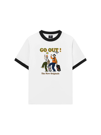 Áo Thun Ringer Relaxed Fit Weekend Go Out