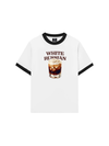 Áo Thun Ringer Relaxed Fit Fresh White Russian