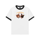 Áo Thun Ringer Relaxed Fit Vitamin Meow