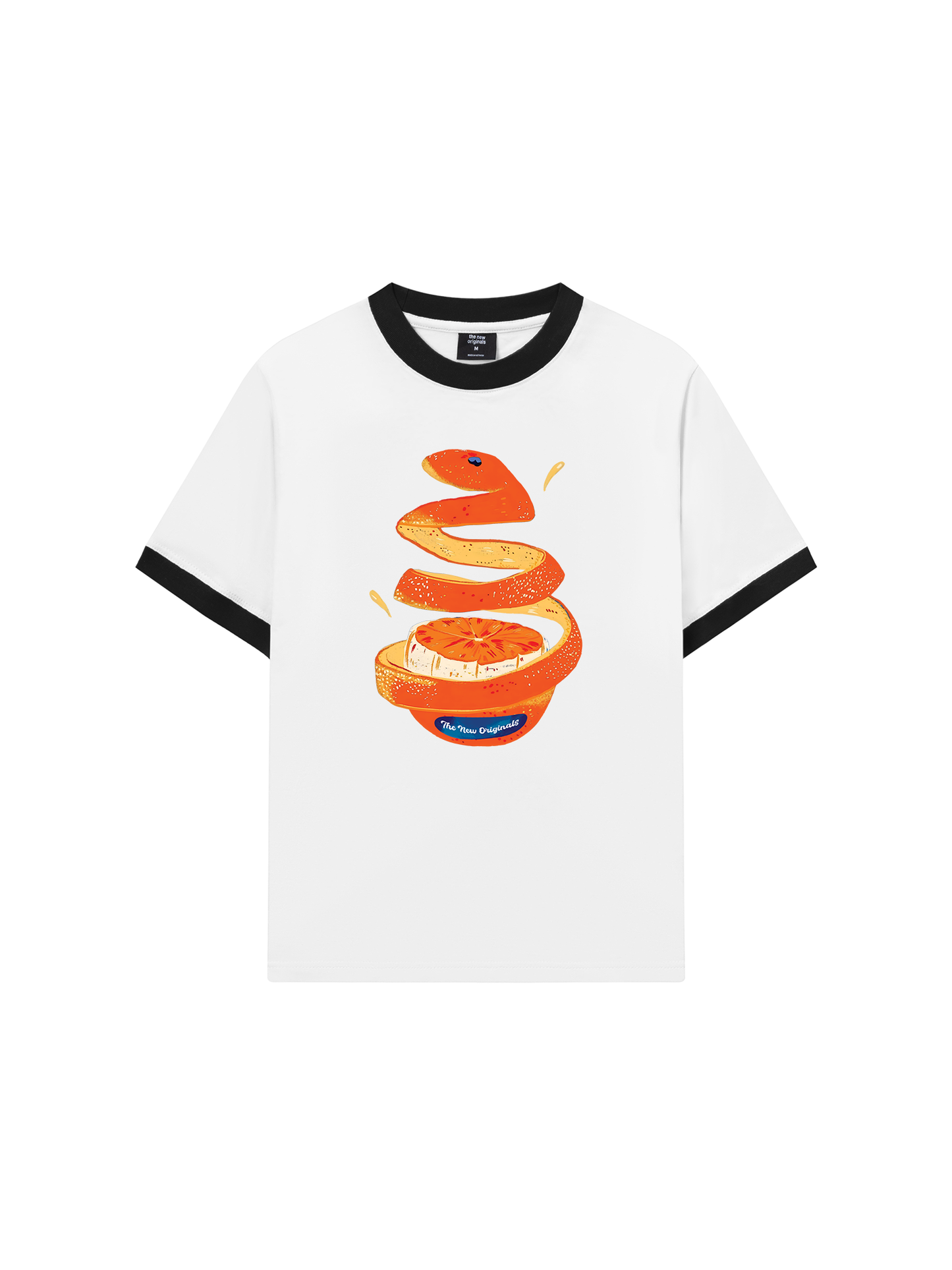 Áo Thun Ringer Relaxed Fit Orange Fruit