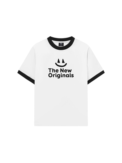 Áo Thun Ringer Relaxed Fit Be Bold Simple Smile