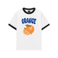 Áo Thun Ringer Relaxed Fit Summer Vibes Blue Orange