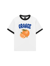Áo Thun Ringer Relaxed Fit Summer Vibes Blue Orange