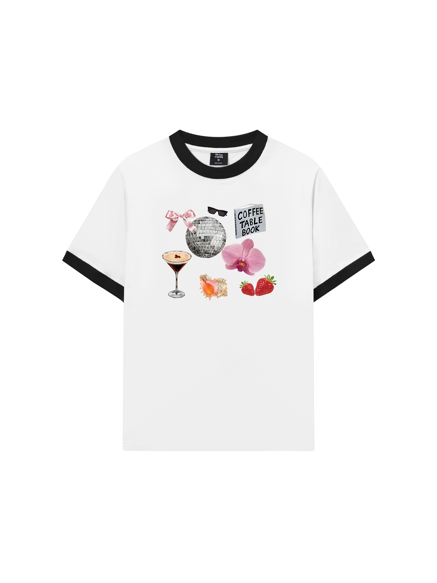 Áo Thun Ringer Relaxed Fit Suummer Vibes Cute Things