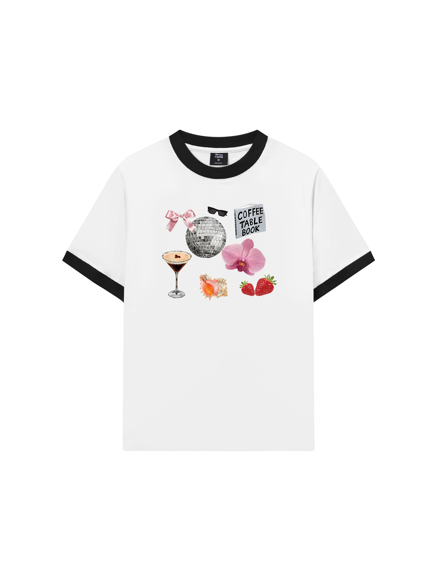 Áo Thun Ringer Relaxed Fit Suummer Vibes Cute Things