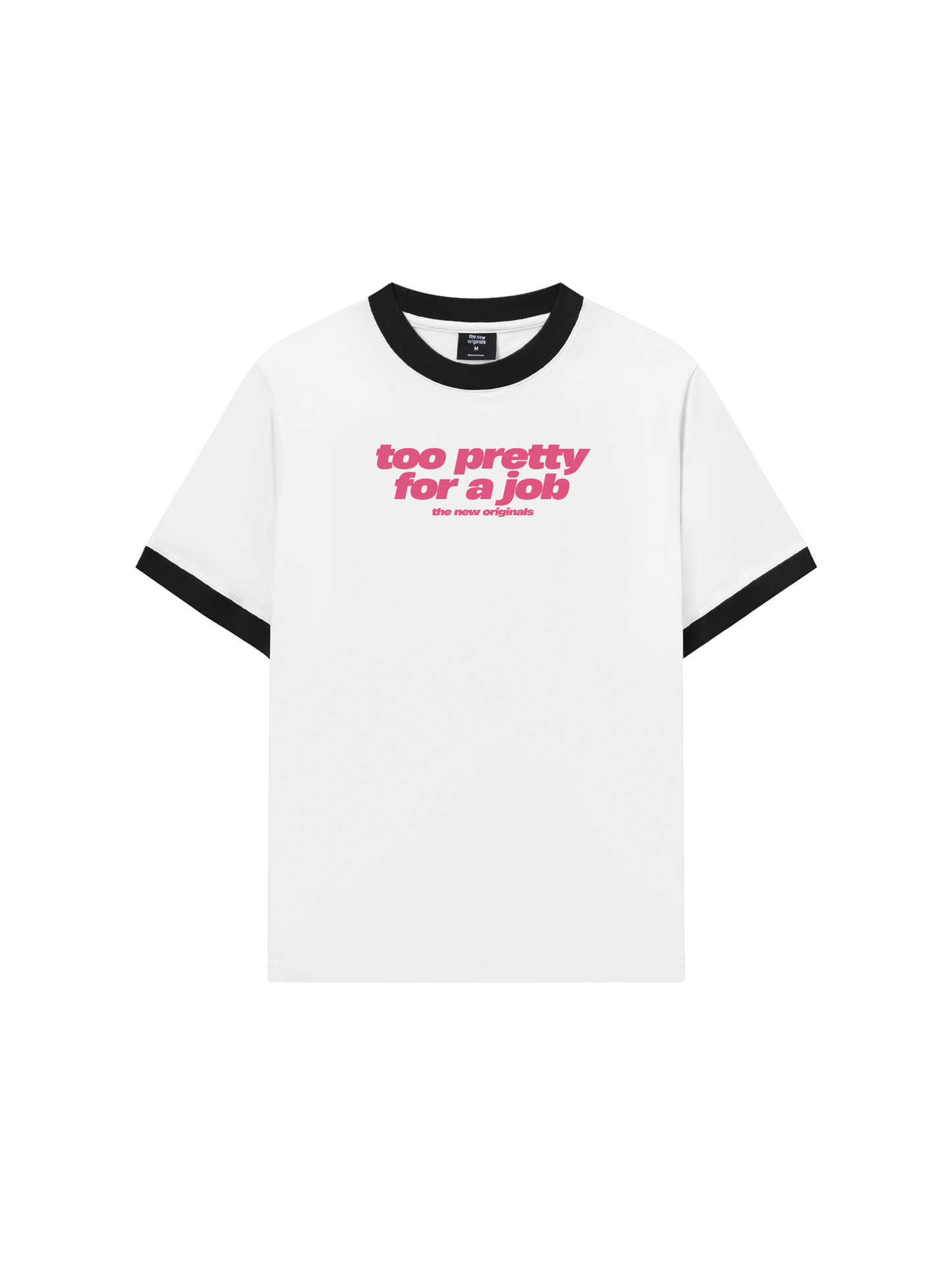 Áo Thun Ringer Relaxed Fit Life Vibe Too Pretty