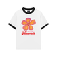 Áo Thun Ringer Relaxed Fit Summer Vibes Hawai Flower