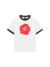 Áo Thun Ringer Relaxed Fit Summer Vibes Red Flower