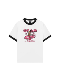 Áo Thun Ringer Relaxed Fit Weekend Trap Queen