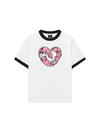 Áo Thun Ringer Relaxed Fit Meow Meow Heart