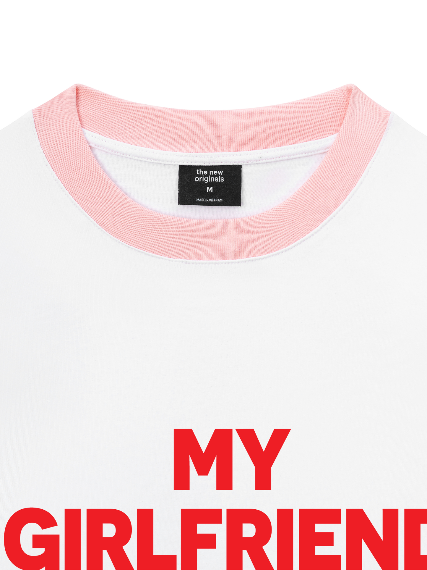 Áo Thun Ringer Relaxed Fit Life Vibe My Girlfriend