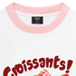 Áo Thun Ringer Relaxed Fit Sweet Pastry Red Bơ Croissant
