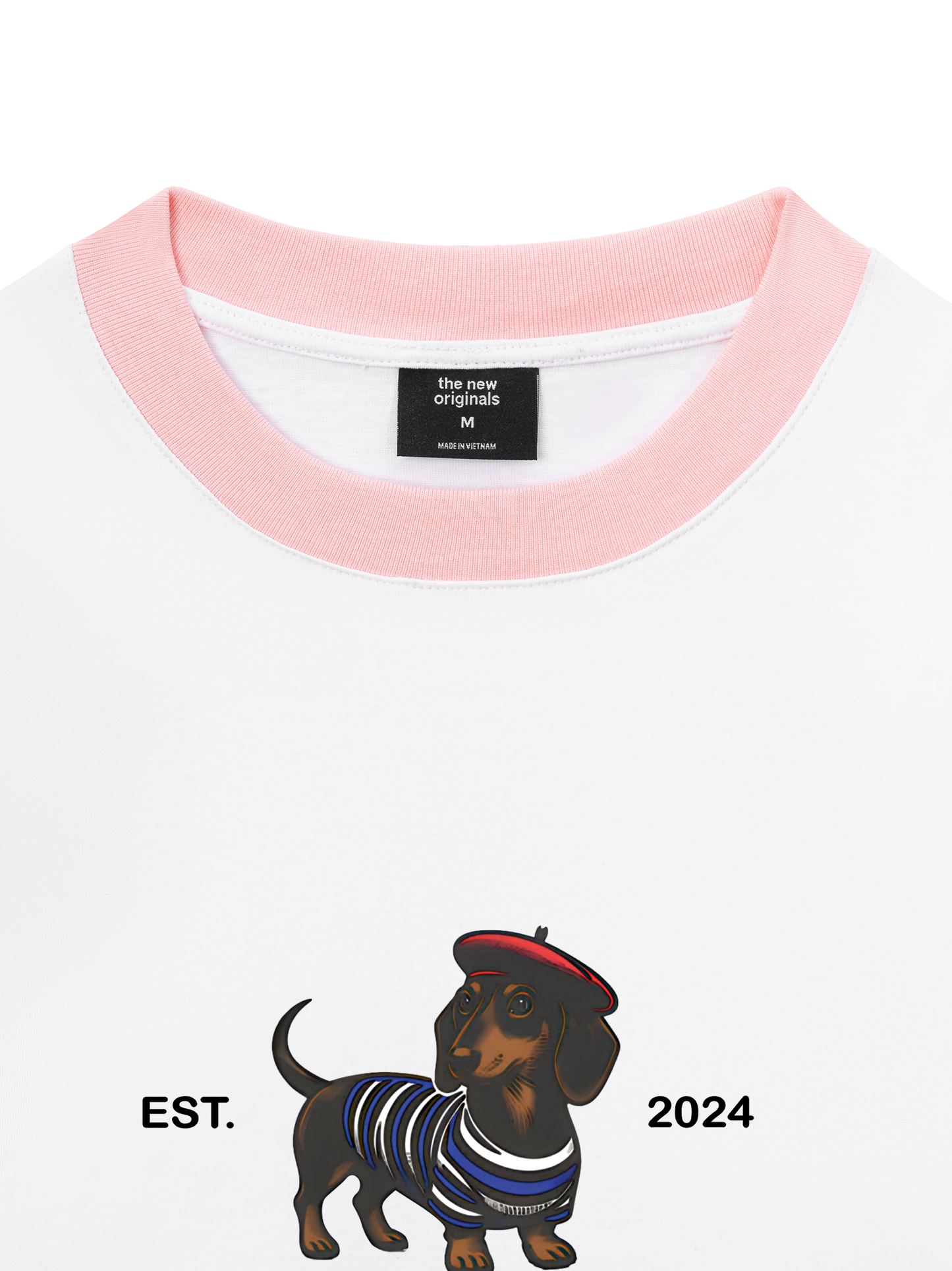 Áo Thun Ringer Relaxed Fit Bonjour Originals