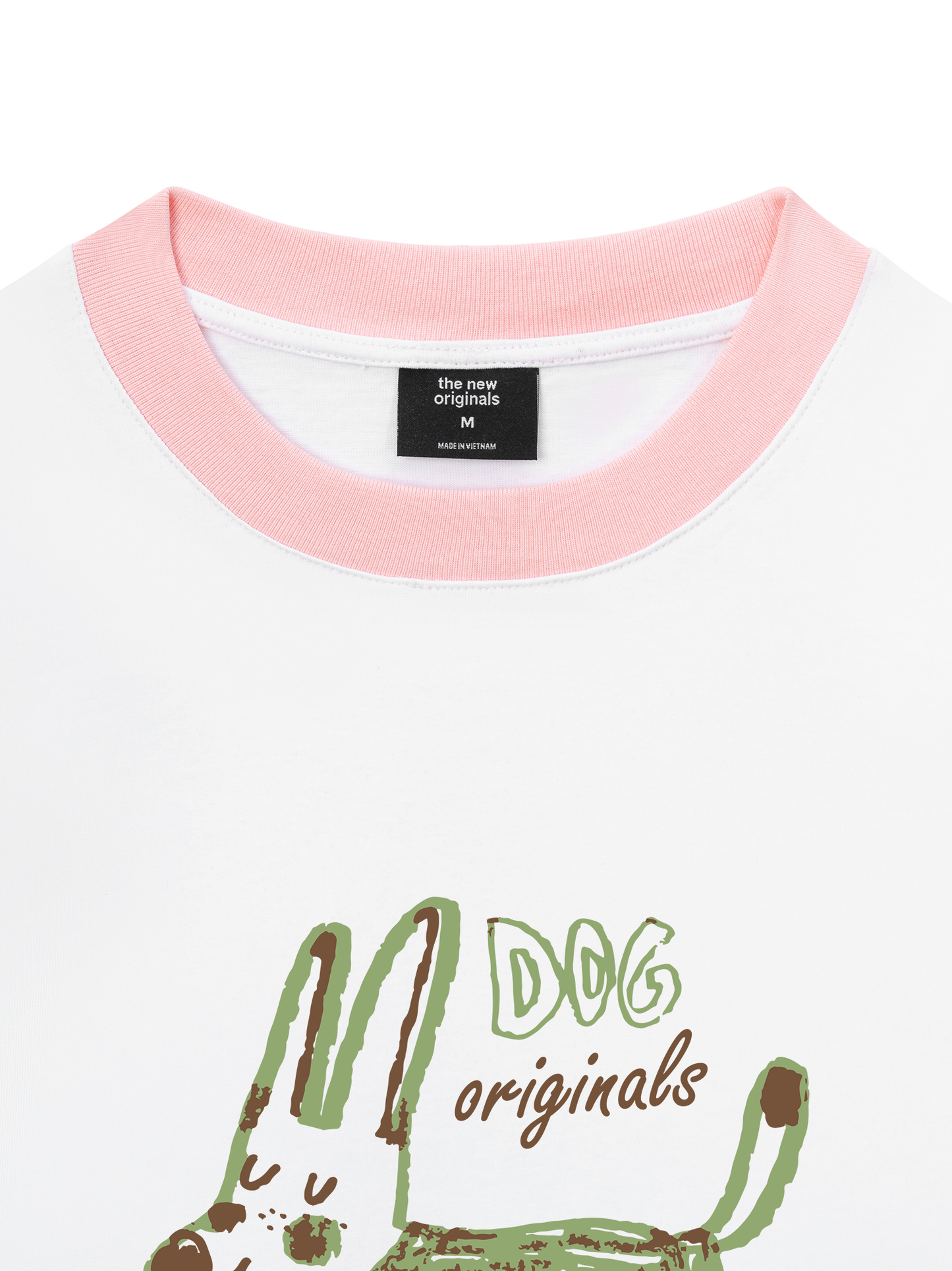 Áo Thun Ringer Relaxed Fit Dog Originals