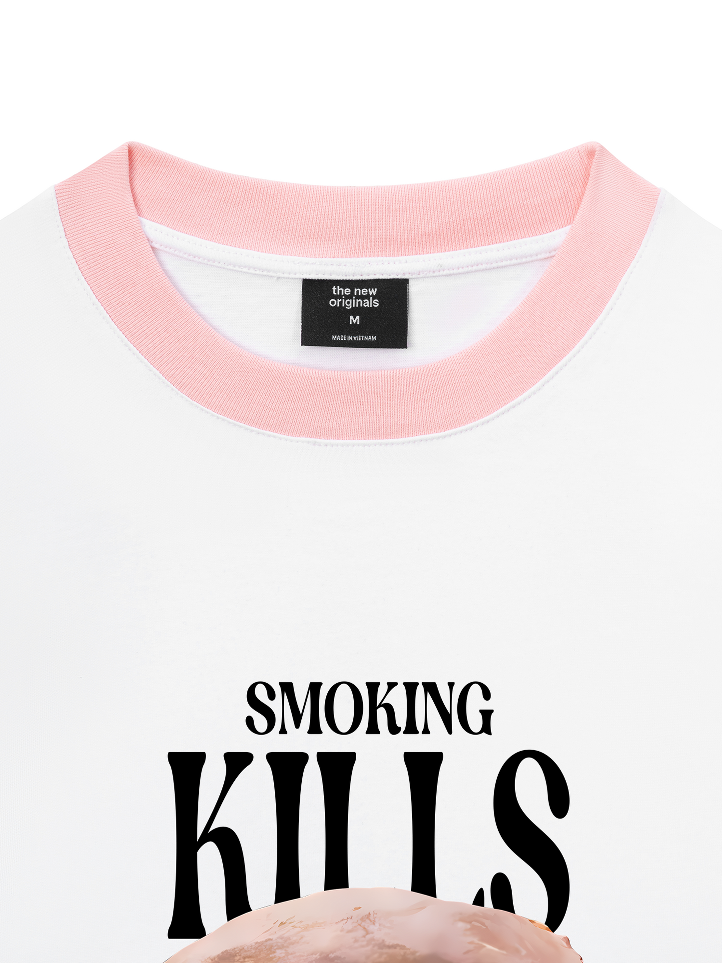 Áo Thun Ringer Relaxed Fit Ocean Smoking Kills