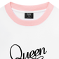 Áo Thun Ringer Relaxed Fit Queen never cry