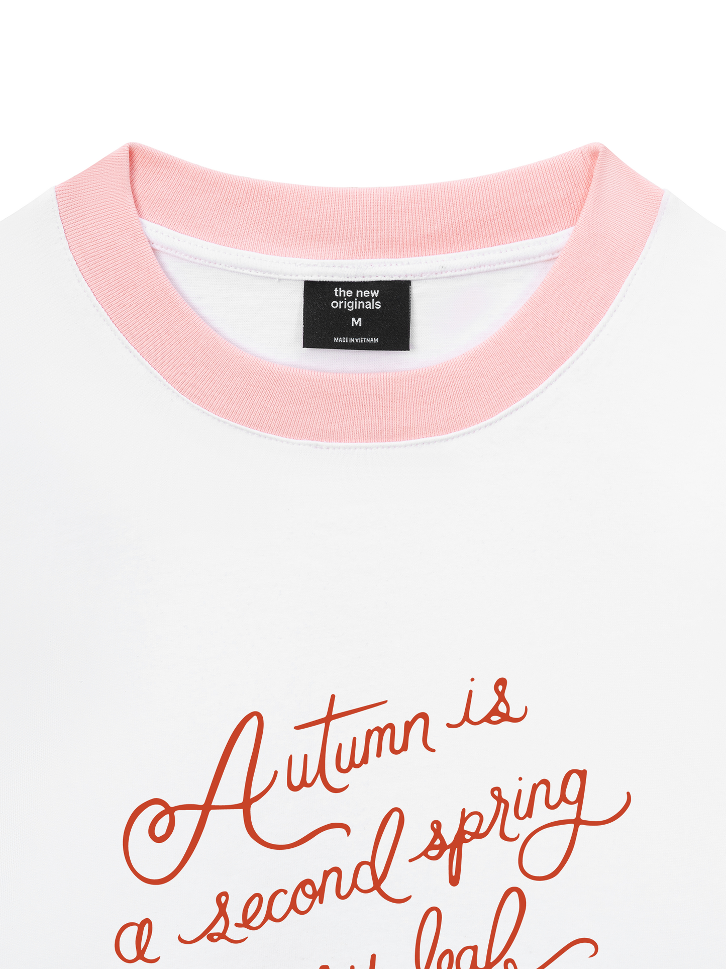 Áo Thun Ringer Relaxed Fit Autumn is a Second Spring