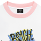 Áo Thun Ringer Relaxed Fit Ocean Beach Vibes Shark