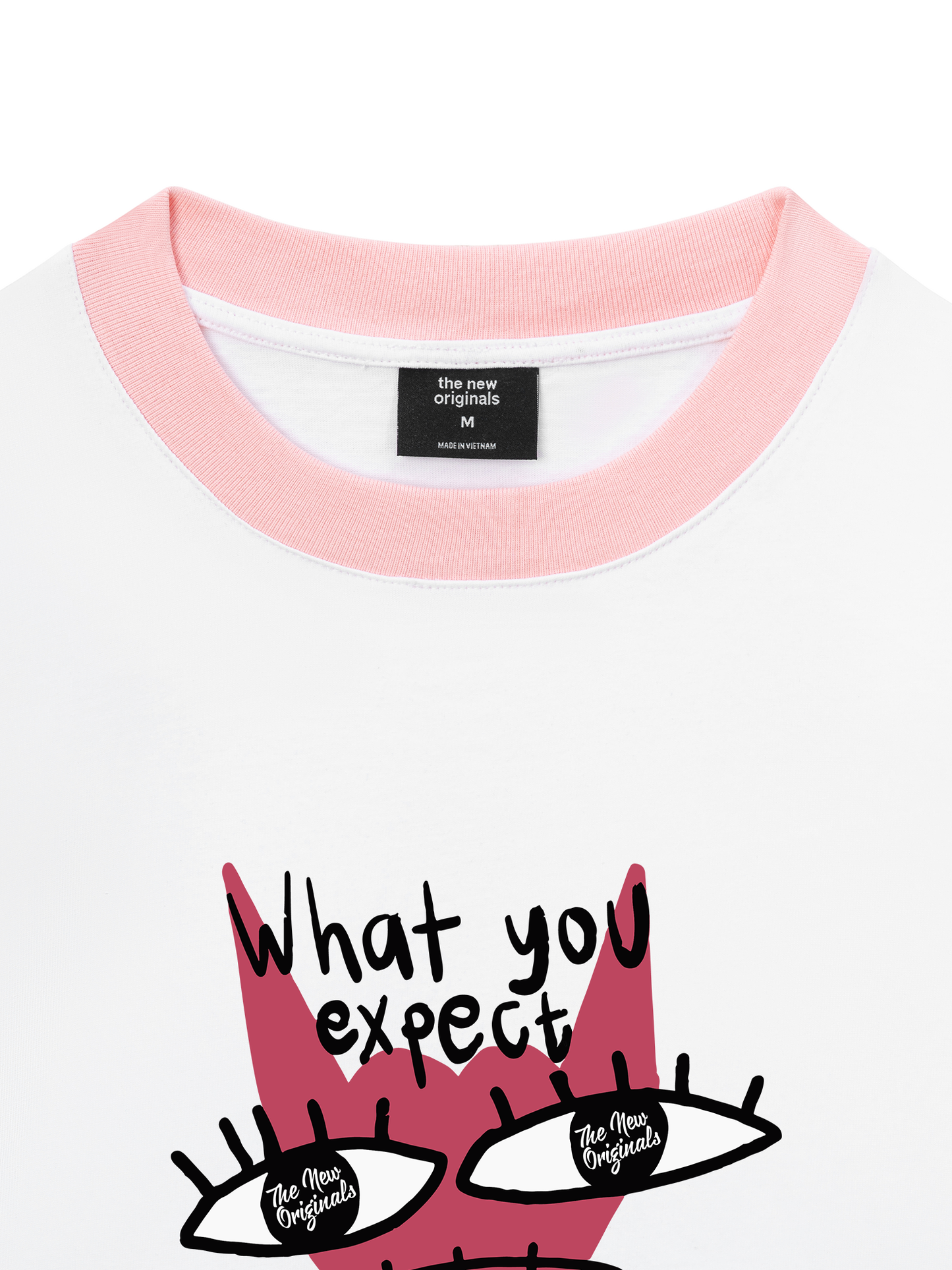 Áo Thun Ringer Relaxed Fit Be Bold No More True Love