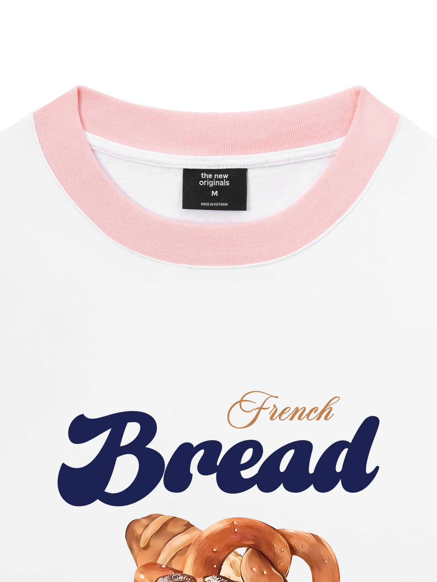 Áo Thun Ringer Relaxed Fit Sweet Pastry Tasty Bread