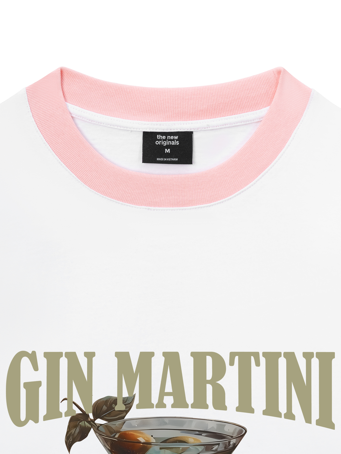 Áo Thun Ringer Relaxed Fit Fresh Gin Martini