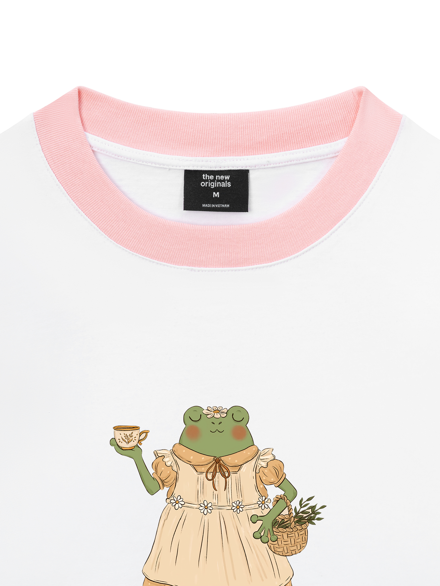Áo Thun Ringer Relaxed Fit Autumn Frog
