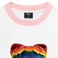 Áo Thun Ringer Relaxed Fit Bad Boy & Rainbow Crochet Hat
