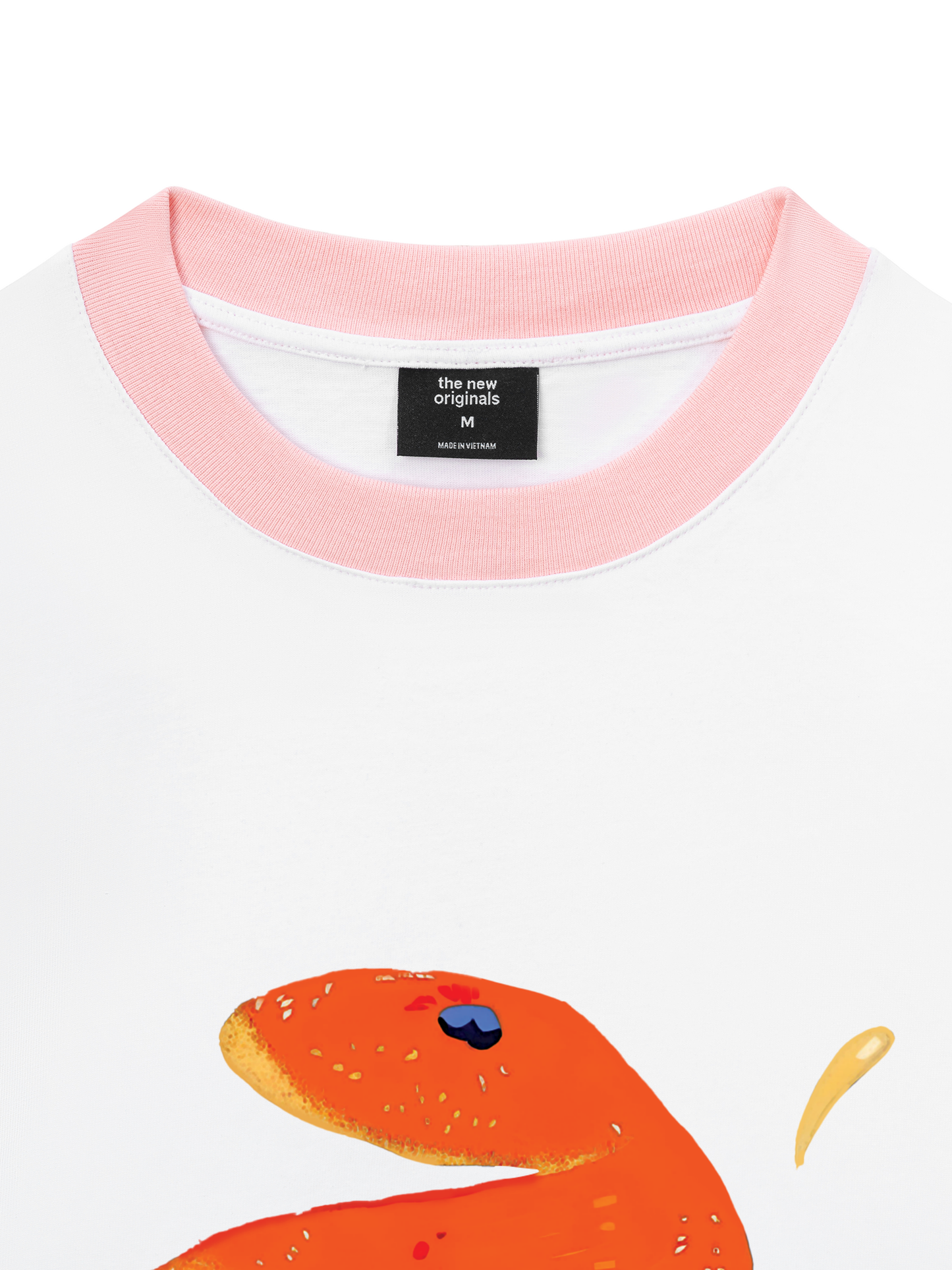 Áo Thun Ringer Relaxed Fit Orange Fruit