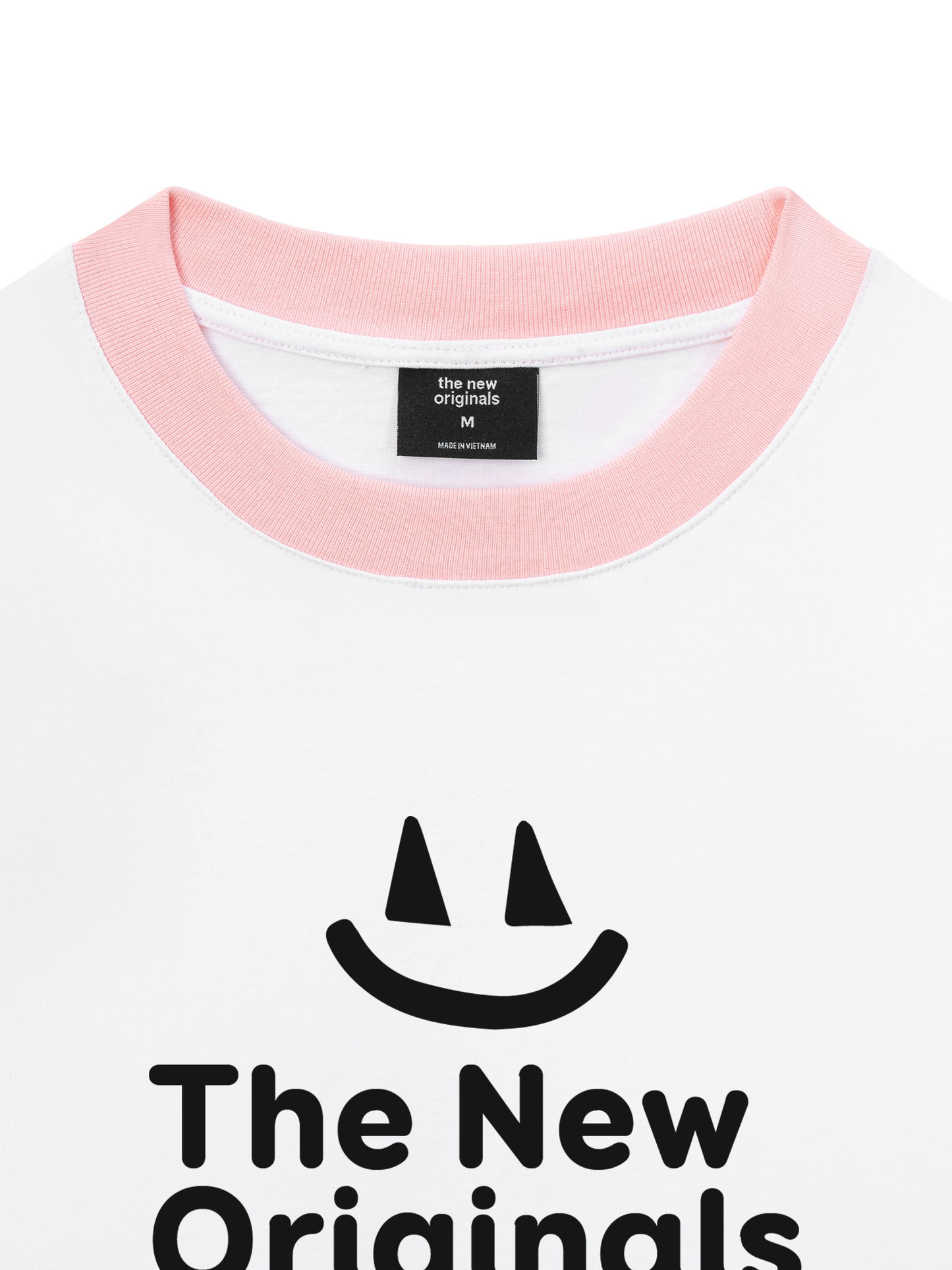 Áo Thun Ringer Relaxed Fit Be Bold Simple Smile