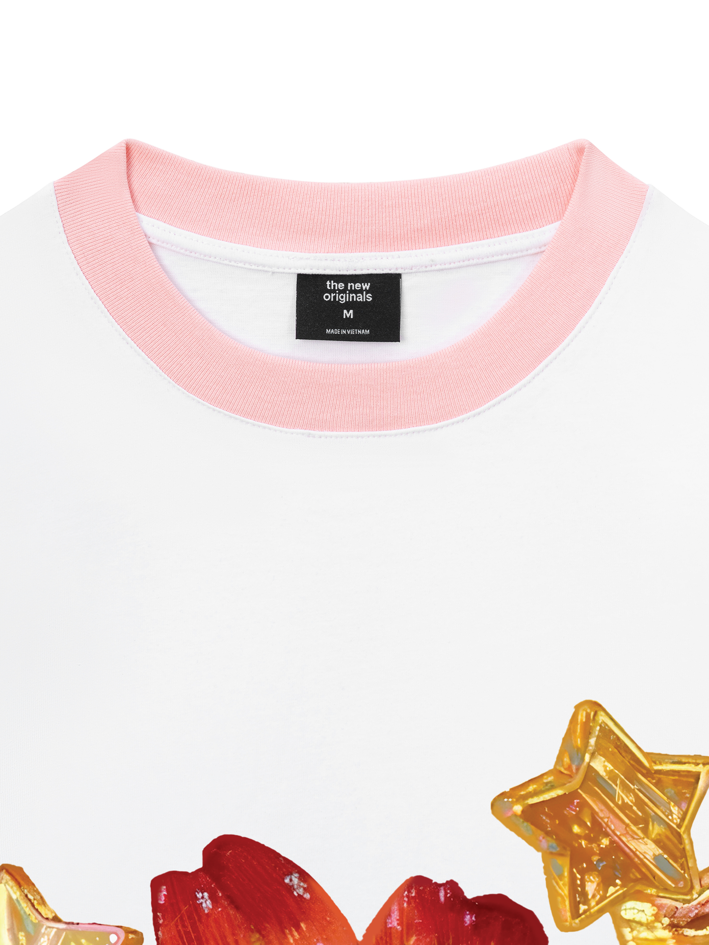 Áo Thun Ringer Relaxed Fit Blooming in the Stars