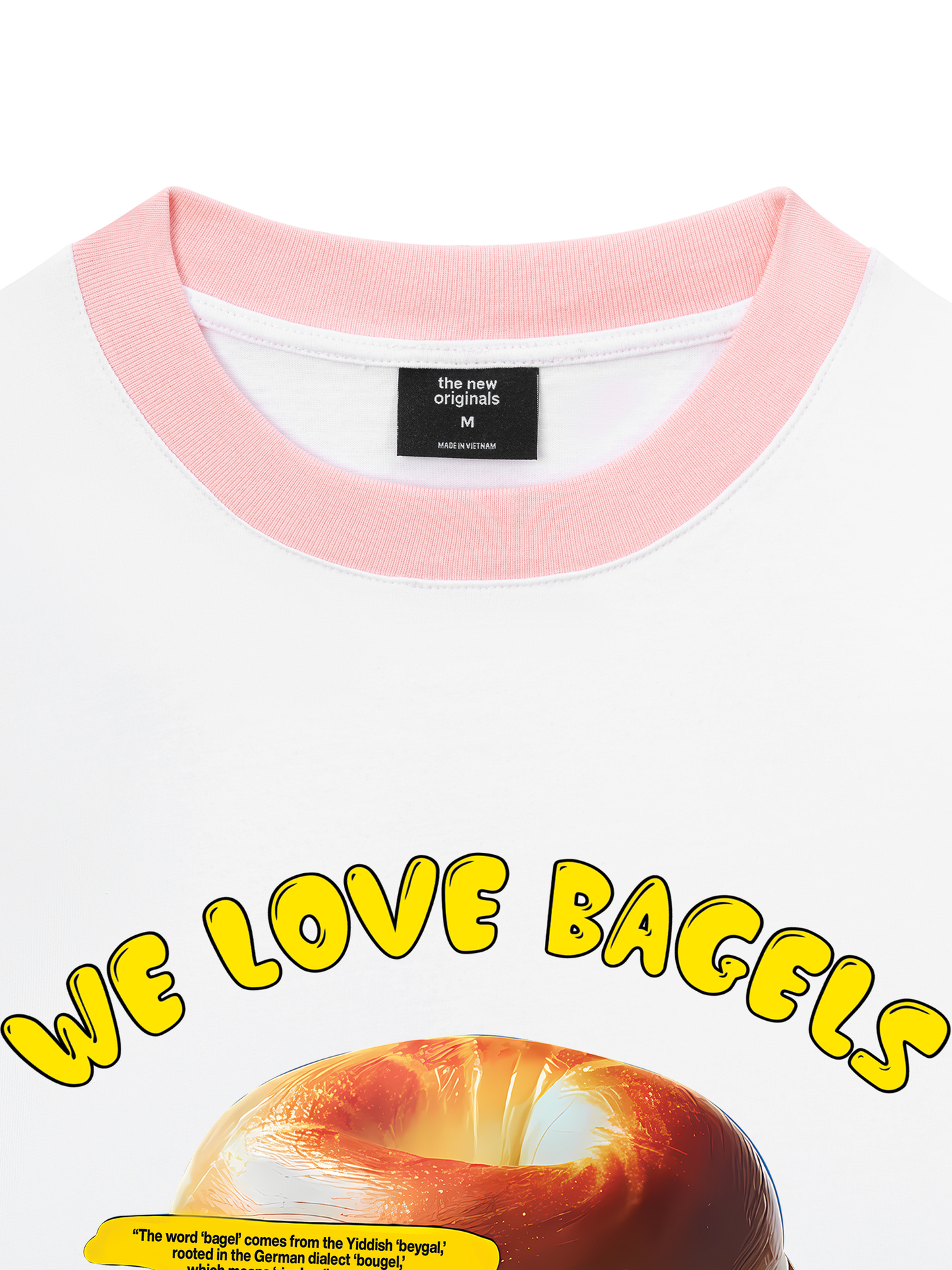 Áo Thun Ringer Relaxed Fit Sweet Pastry We Love Baggles
