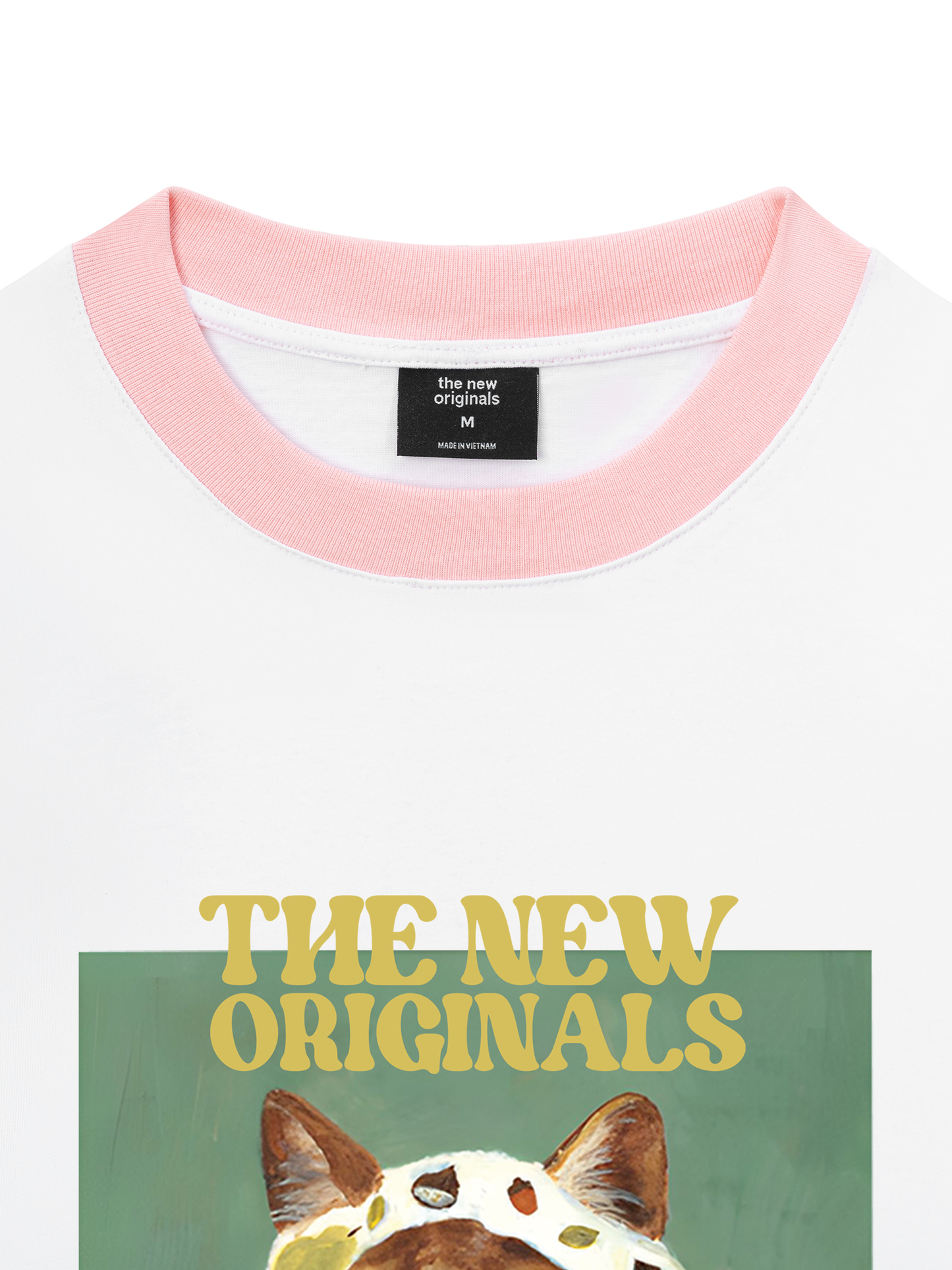 Áo Thun Ringer Relaxed Fit Lady cat